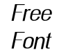 PLAYFULRUNWAY Medium Italic PLAYFULRUNWAY Medium Italic