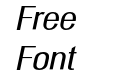 PLAYFULRUNWAY Semibold Italic PLAYFULRUNWAY Semibold Italic