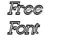 Palmera Outline Italic Palmera Outline Italic