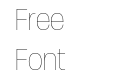 Paralucent Condensed Thin Paralucent Condensed Thin
