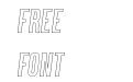 Parkson Outline Extra Bold Italic Parkson Outline Extra Bold Italic
