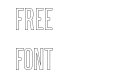 Parkson Outline Semibold Parkson Outline Semibold