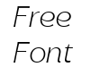 Parson Light Italic Parson Light Italic