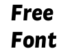 Pastoral W04 Black Italic Pastoral W04 Black Italic