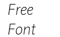 Pelago VF Italic Pelago VF Italic