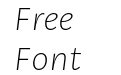 Petala Pro Thin Italic Petala Pro Thin Italic