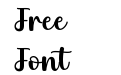 Pinky Latte Script Regular Pinky Latte Script Regular