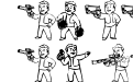 Pip Boy Weapons Dingbats Pip Boy Weapons Dingbats