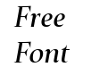 Plaisir Medium Italic Plaisir Medium Italic