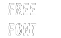 Plastic Sans Outline Freebie Plastic Sans Outline Freebie