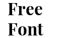 Playfair Display Bold Playfair Display Bold