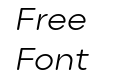Point Soft Light Italic Point Soft Light Italic