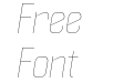 Politica Thin Italic Politica Thin Italic