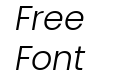 Poppins Light Italic Poppins Light Italic