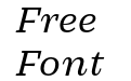 Practical Serif Medium Italic Practical Serif Medium Italic