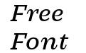 Practical Serif Semibold Italic Practical Serif Semibold Italic