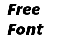 Praxis Next Black Italic Praxis Next Black Italic