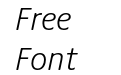 Praxis Next Light Italic Praxis Next Light Italic