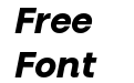Priego W05 Extra Bold Italic Priego W05 Extra Bold Italic