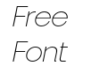 Priego W05 Extra Light Italic Priego W05 Extra Light Italic