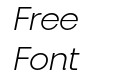 Priego W05 Light Italic Priego W05 Light Italic