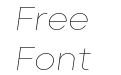 Primeform Pro Demo Thin Italic Primeform Pro Demo Thin Italic