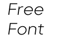 Primeform Pro Light Italic Primeform Pro Light Italic