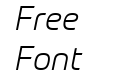 Prometo Light Italic Prometo Light Italic