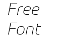 Prometo Thin Italic Prometo Thin Italic