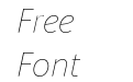 Provan Formal W04 Thin Italic Provan Formal W04 Thin Italic
