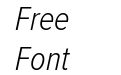 Proxima Nova Alt Condensed Light Italic Proxima Nova Alt Condensed Light Italic