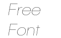 Publica Sans Extra Light Italic Publica Sans Extra Light Italic