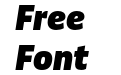 Puffin Display Black Italic Puffin Display Black Italic