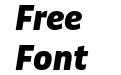 Puffin Display Extra Bold Italic Puffin Display Extra Bold Italic