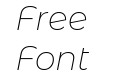 Montserrat Alternates ExtraLight Italic