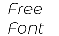 Montserrat Alternates Light Italic