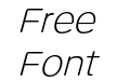 Pulse Rounded Light Italic Pulse Rounded Light Italic