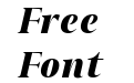 Qia Display Black Italic Qia Display Black Italic