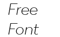 Qualcomm Next Thin Italic Qualcomm Next Thin Italic