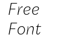 Qualion Text Light Italic Qualion Text Light Italic