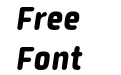 Quan Pro R Slim W05 Bold Italic Quan Pro R Slim W05 Bold Italic