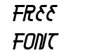 Moon Dart Bold Italic