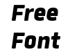 Quan W05 Black Italic Quan W05 Black Italic