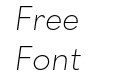 Quasimoda Extra Light Italic Quasimoda Extra Light Italic