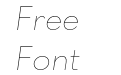 Quasimoda Hair Line Italic Quasimoda Hair Line Italic