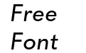 Quasimoda Medium Italic Quasimoda Medium Italic