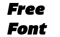 Quatro Ultra Black Italic Quatro Ultra Black Italic