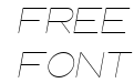Queental Light Italic Queental Light Italic