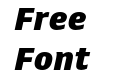 Queue Black Italic Queue Black Italic