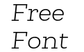 Queulat Alt Light Italic Queulat Alt Light Italic